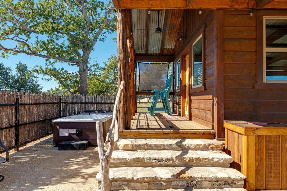 Rockin' R - Morning Star Cabin Fredericksburg Exterior foto