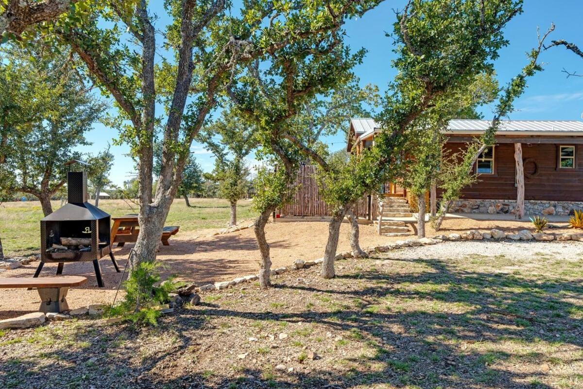 Rockin' R - Morning Star Cabin Fredericksburg Exterior foto