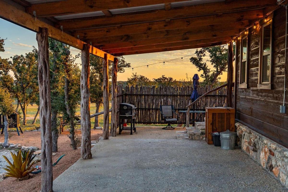 Rockin' R - Morning Star Cabin Fredericksburg Exterior foto
