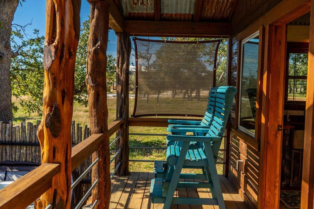 Rockin' R - Morning Star Cabin Fredericksburg Exterior foto