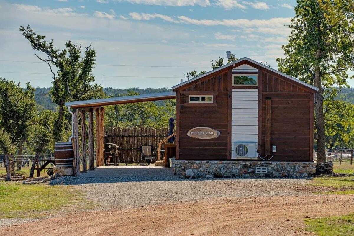 Rockin' R - Morning Star Cabin Fredericksburg Exterior foto